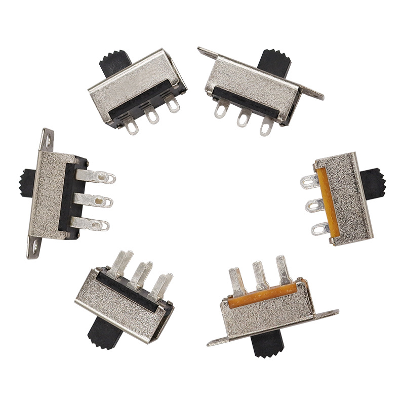 interruptor de palanca SS22G08 6-Pin Interruptor deslizante de Pin 2p2 para la banda de alta corriente de la pistola de aire caliente del cabello