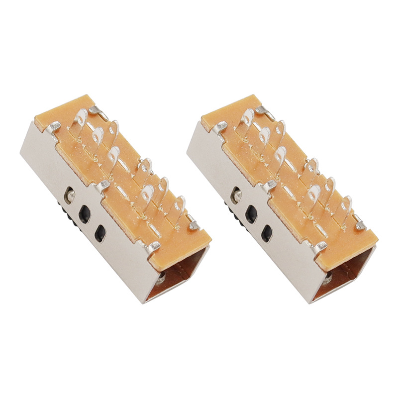 Switch SS23F10 tres tres-Interruptor deslizante de velocidad para el ajuste de la temperatura del color de la luz LED y alto-motor de secador de pelo de velocidad