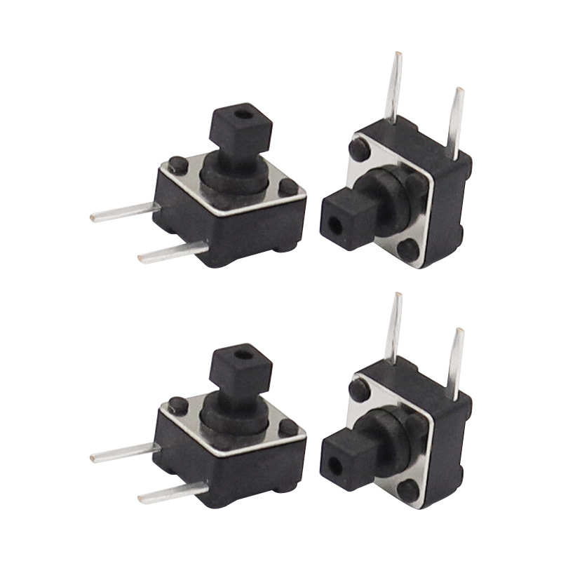 Push Switch 6x7.3 cuadrado-cabezal del dispositivo de belleza Botón Interruptor de juguete Tableta Mini Presione el interruptor del botón
